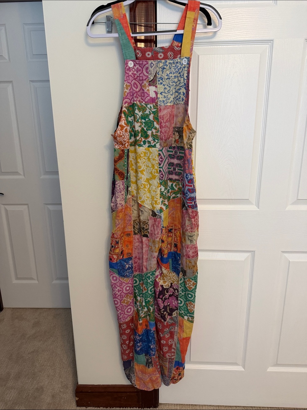 Yak n Yeti Boho Patchwork Overalls